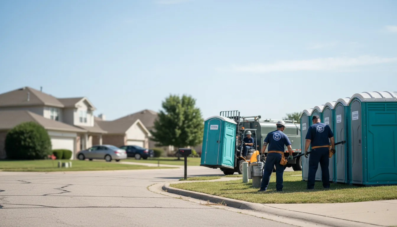 Porta Potty Rental in De Witt, NE near me